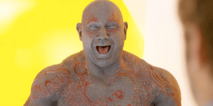 Dave Bautista diz que não vai mais interpretar personagens 