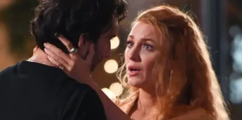 Justin Baldoni e Blake Lively em É Assim Que Acaba