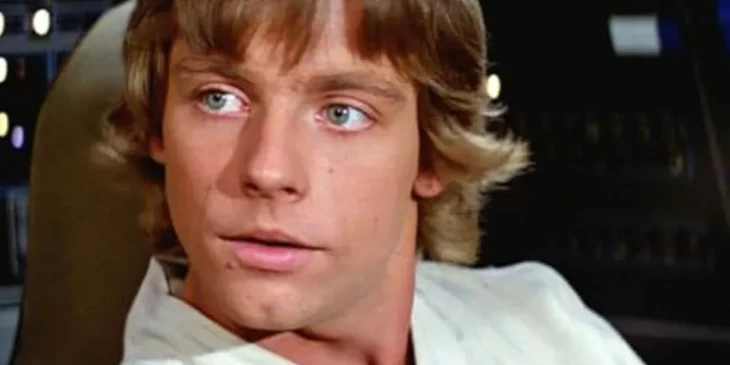 Mark Hamill como Luke Skywalker em Star Wars