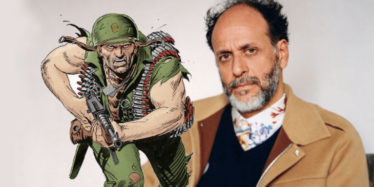 Sgt. Rock | Luca Guadagnino surge com camisa da DC Studios em evento na Itália