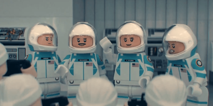 Lançado no começo do mês, o trailer de Quarteto Fantástico: Primeiros Passos (2025) ganhou uma versão LEGO.