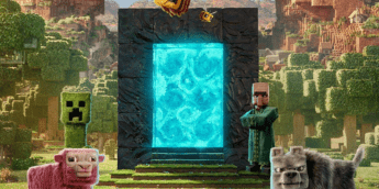 Um Filme Minecraft ganha pôster exclusivo para ScreenX