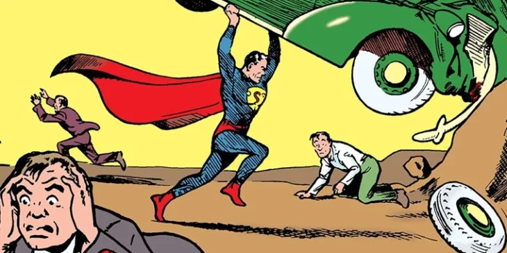 Capa primeira aparição Superman