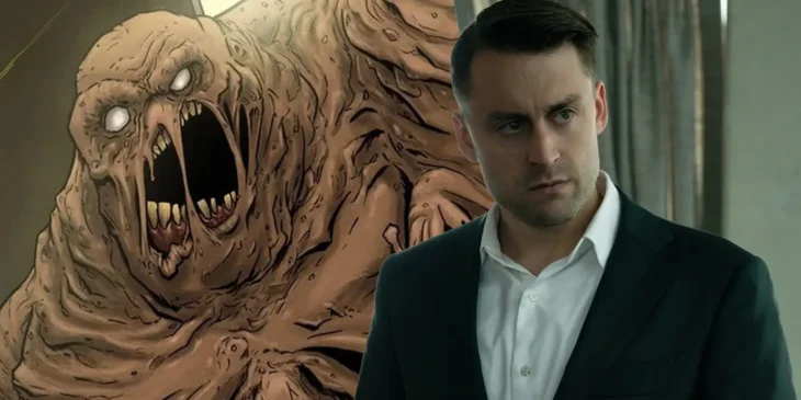 Cara-de-Barro e Kieran Culkin