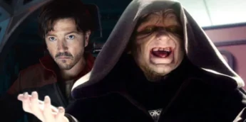 Cassian Andor e Palpatine em Star Wars
