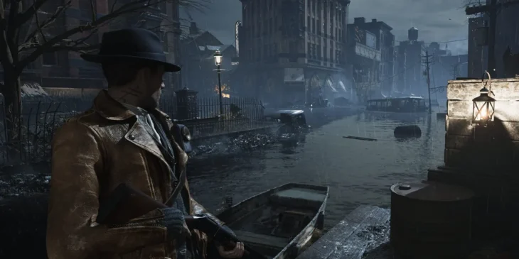 Jogabilidade de The Sinking City
