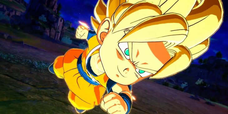 Goku SSJ mini em Sparking! ZERO