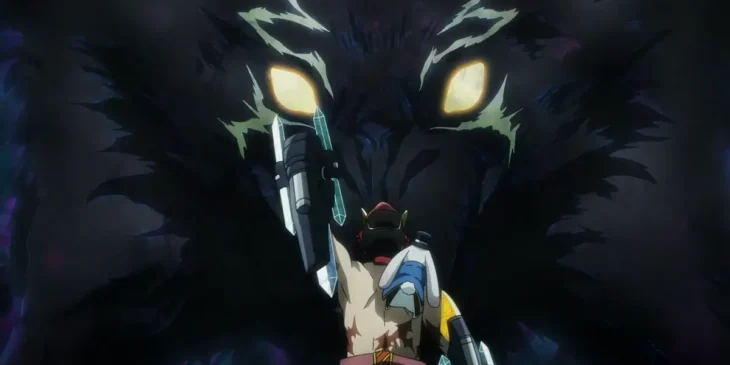 Sunraku vs Lobo em cena da 2