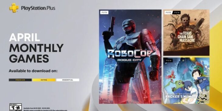 PS Plus de Abril