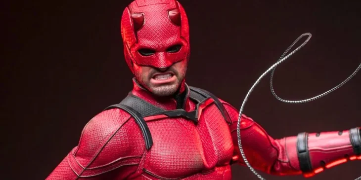Colecionável de Demolidor Renascido da Hot Toys