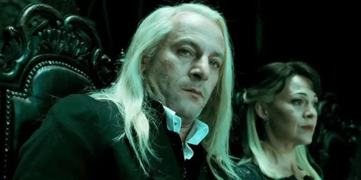 Jason Isaacs como Lucius Malfoy em Harry Potter