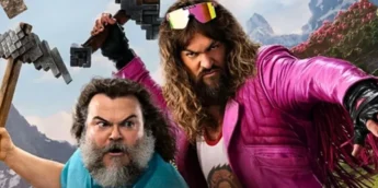 Jason Momoa e Jack Black em Um Filme Minecraft
