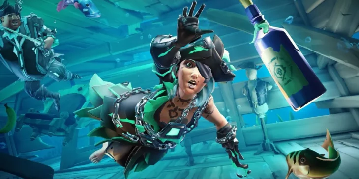 Sea of Thives, um dos jogos do Xbox