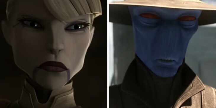 Asajj Ventress e Cad Bane