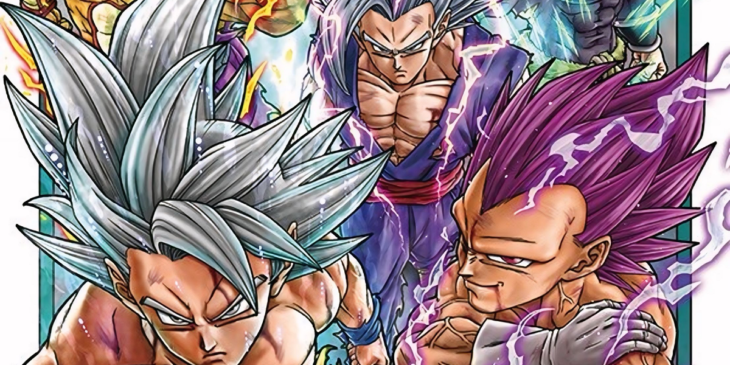Goku, Gohan e Broly em capa do Volume 24 de Dragon Ball Super