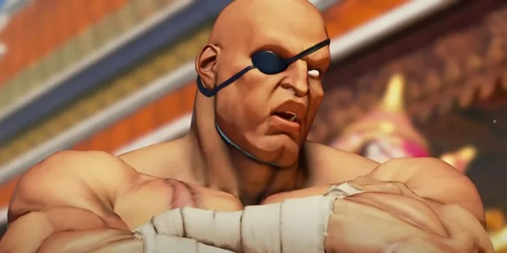 Sagat de Street Fighter