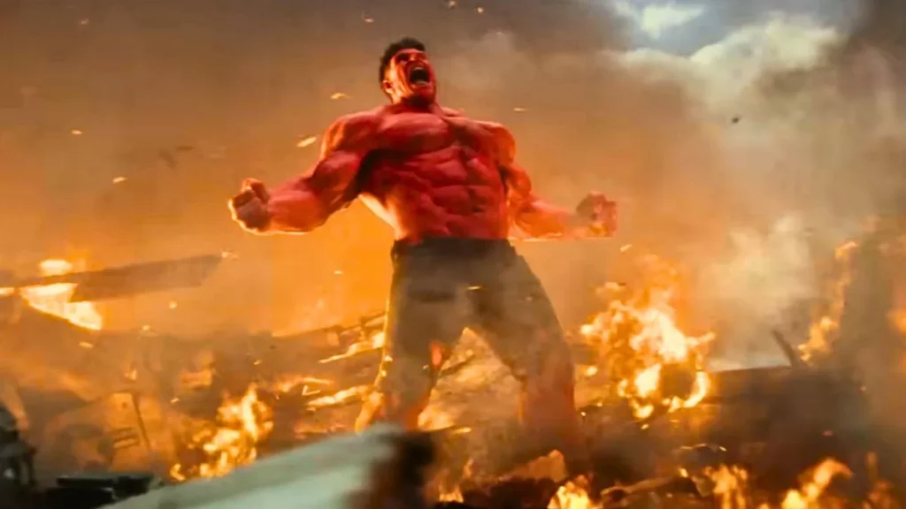 Hulk Vermelho no filme Capitão América Admirável Mundo Novo