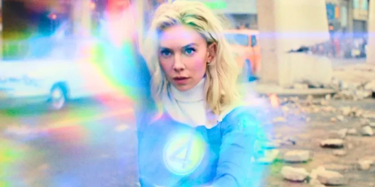Sue Storm no trailer de Quarteto Fantástico