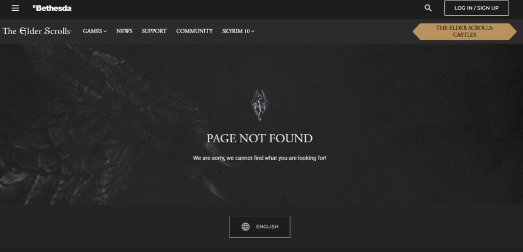 site da Bethesda