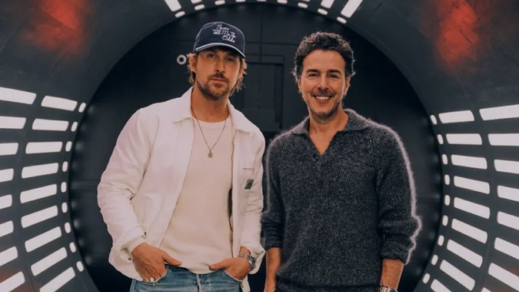 Ryan Gosling e Shawn Levy em Star Wars Celebration 2025