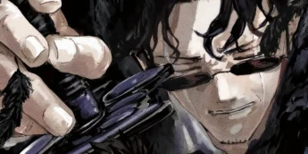 Samura em arte de capa do Volume 7 de Kagurabachi