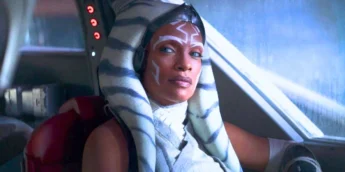 Rosario Dawson caracterizada como Ahsoka