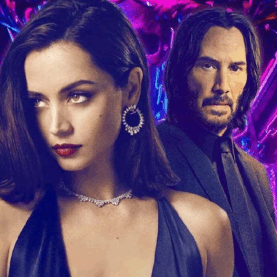 Bailarina | Cartazes inéditos destacam Ana de Armas e Keanu Reeves