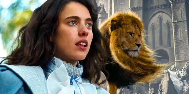 Margaret Qualley e As Crônicas de Nárnia