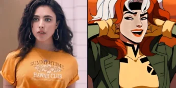 Margaret Qualley e Vampira dos X-Men