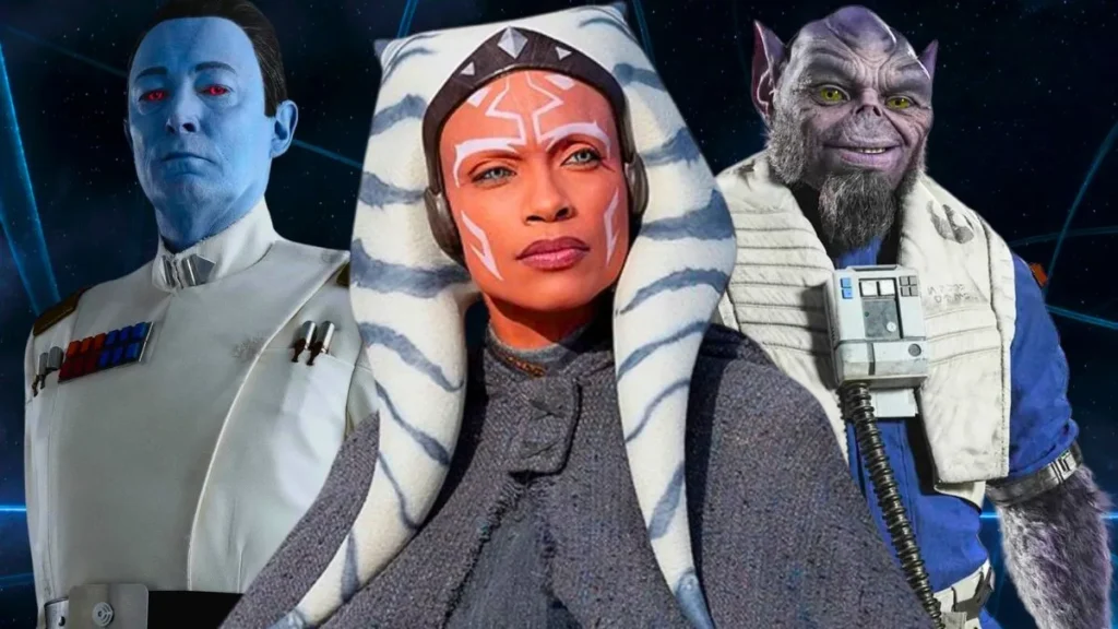 Personagens confirmados na 2ª temporada da série Ahsoka