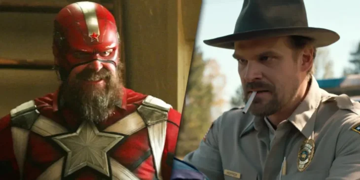 David Harbour em Thunderbolts* e em Stranger Things