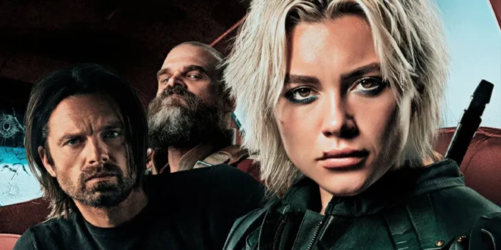 Yelena, Soldado Invernal e Guardião Vermelho em Thunderbolts