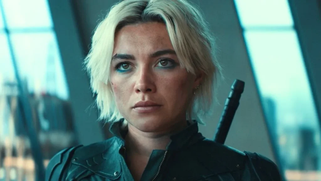 Florence Pugh no filme Thunderbolts