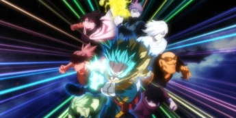 Deku e antigos usuários do One For All em My Hero Academia