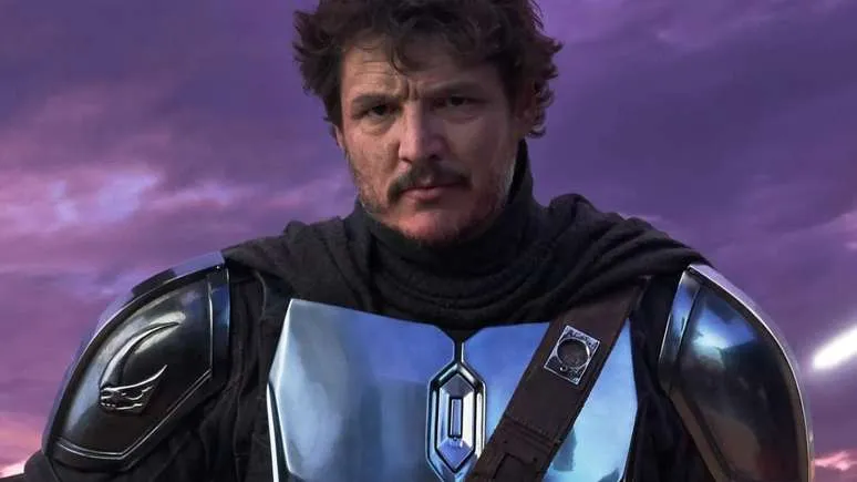 Pedro Pascal em The Mandalorian