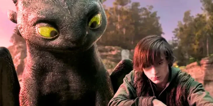 Banguela e Soluço no live-action de Como Treinar o Seu Dragão
