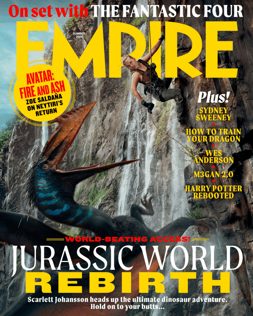 Jurassic World: Recomeço é o destaque da capa da Empire este mês