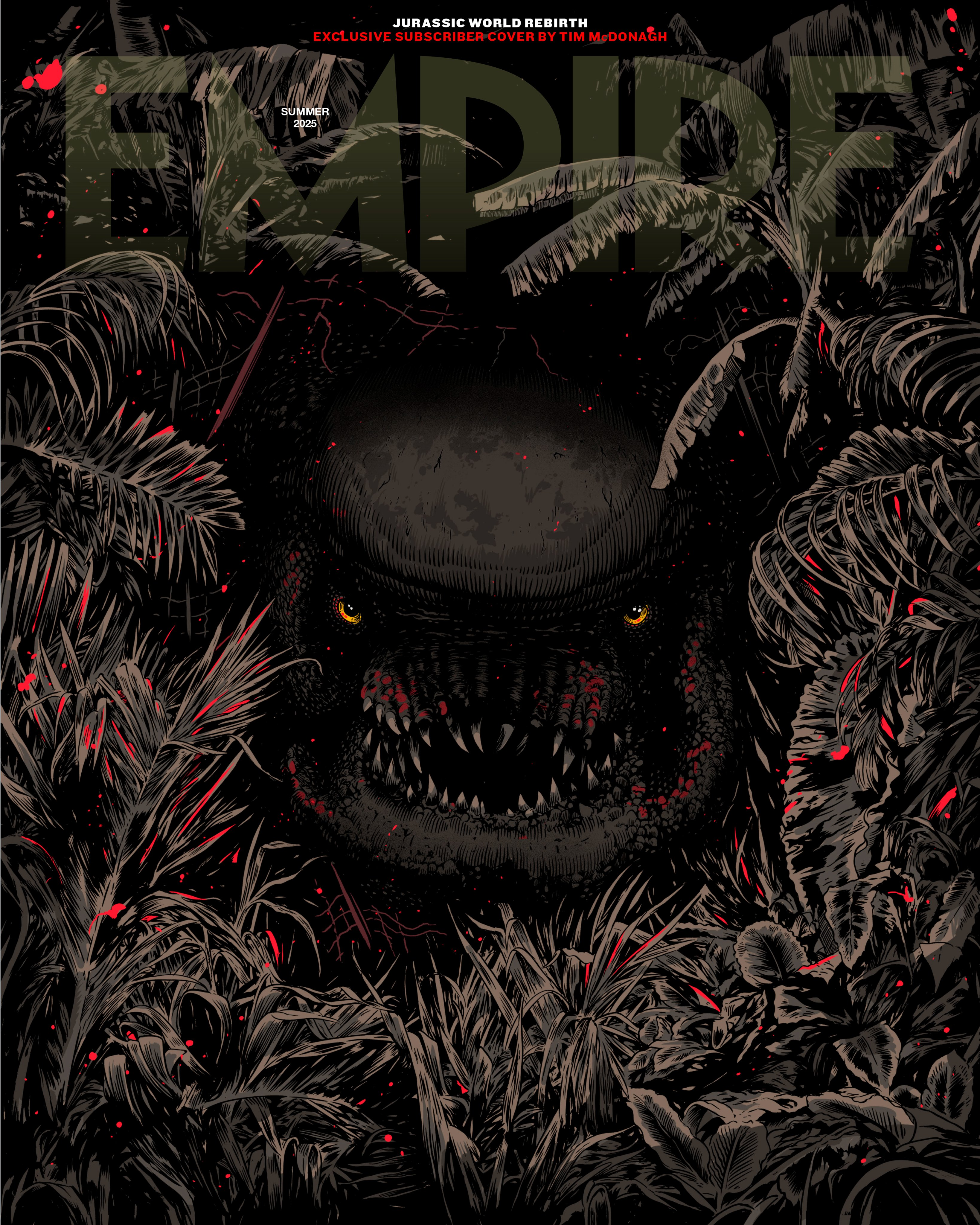 Jurassic World: Recomeço é o destaque da capa da Empire este mês