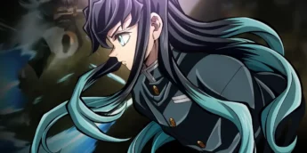 Muichiro Tokito no vídeo promocional de Demon Slayer: Castelo Infinito