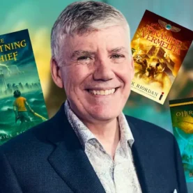 Rick Riordan criador de Percy Jackson