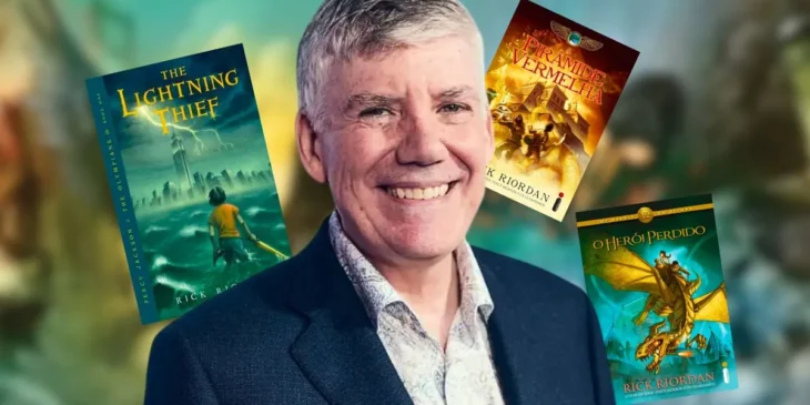 Rick Riordan criador de Percy Jackson