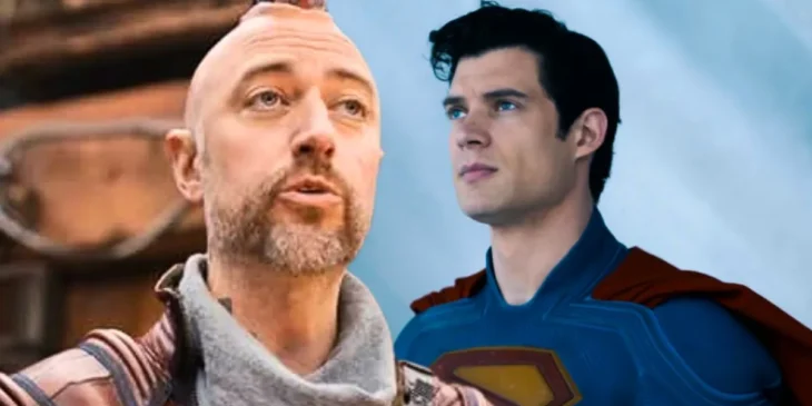 Sean Gunn, ator de Superman, e David Corenswet