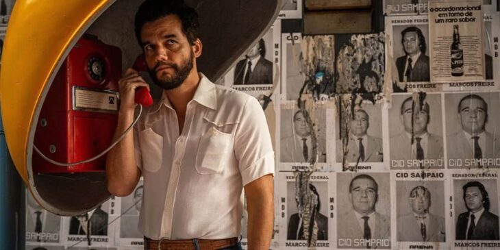 Wagner Moura em O Agente Secreto