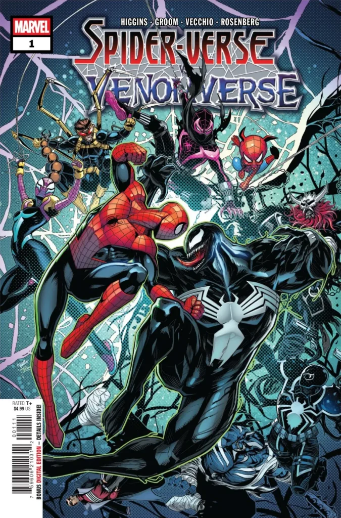 Prévia de Spider-Verse vs. Venomverse #1
