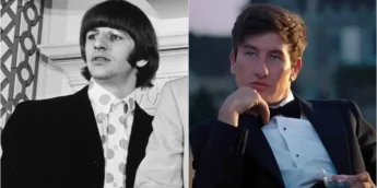 Ringo Starr, dos Beatles, e Barry Keoghan