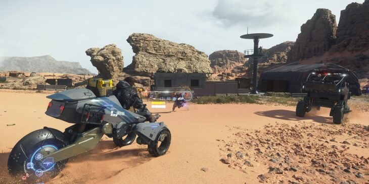 Combate de Death Stranding