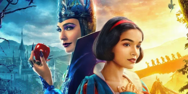 Rachel Zegler e Gal Gadot em Branca de Neve