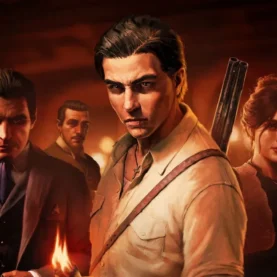 Personagens de Mafia The Old Country reunidos