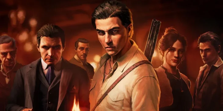 Personagens de Mafia The Old Country reunidos