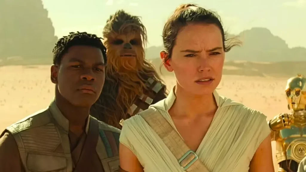 John Boyega e Daisy Ridley na saga Star Wars